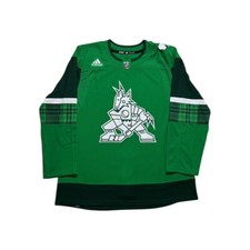 Arizona Coyotes St Patricks Day Adidas Hockey Jersey