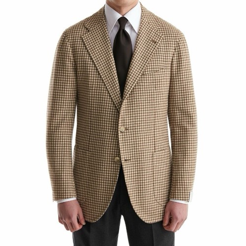 Veste En Cuir Holland & Holland - Taille 48 EU (38 FR), Marron, Occasion Très Bon état