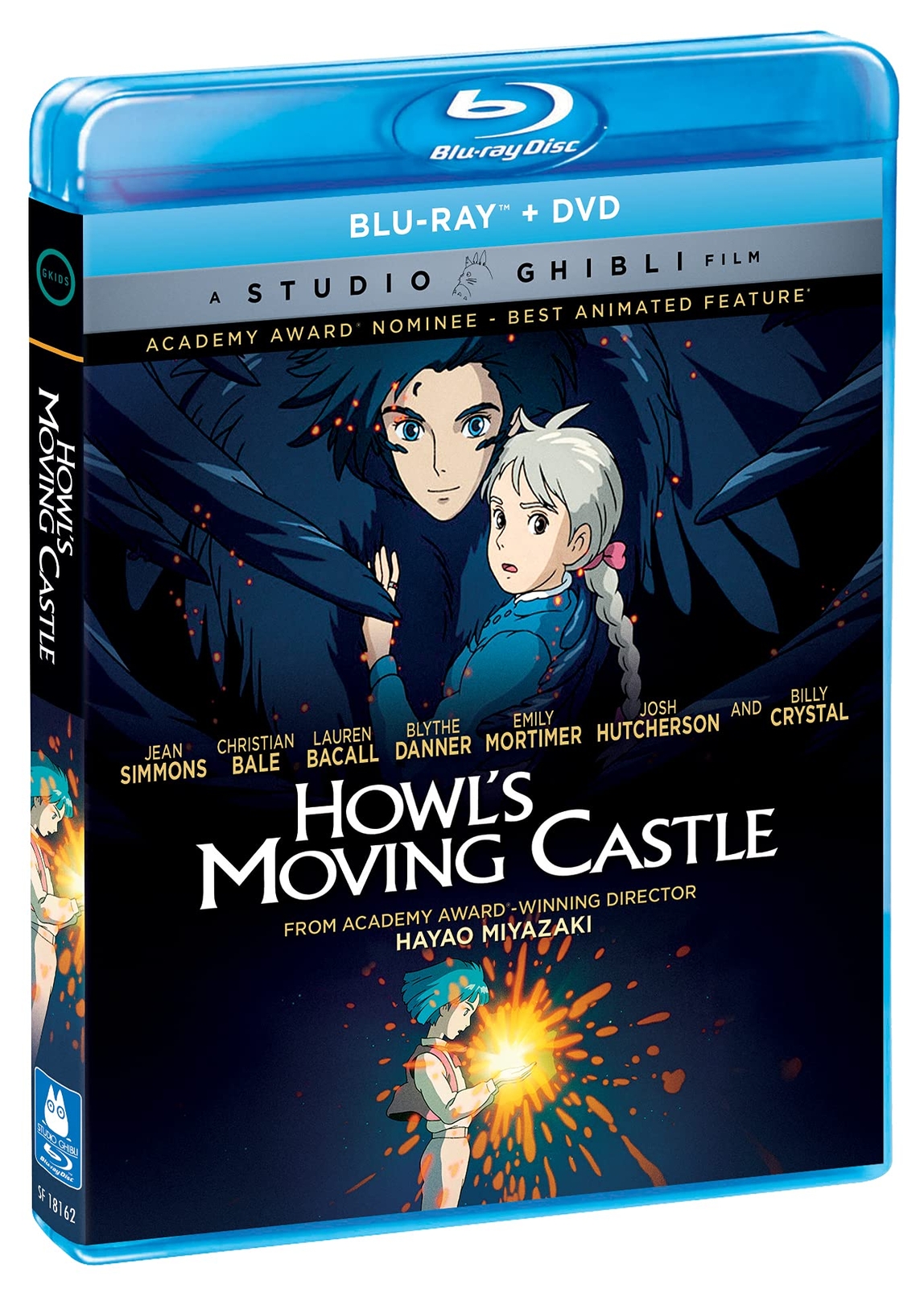 Howl's Moving Castle (Blu-ray) Christian Bale Jean Simmons Lauren Bacall