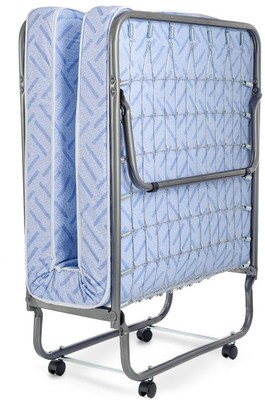 74 in Roll-Away Portable Folding Guest Bed Medium Firm Foam Mattress
