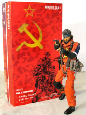 Metal Gear Solid 3 Cold War Naked Snake RAH 12 inch MEDICOM