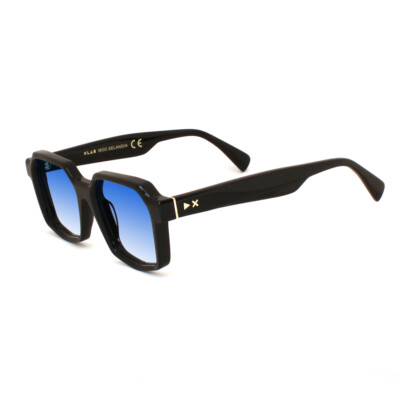 XLAB Sunglasses mod. SELANDIA  BLACK / SHADED BLUE