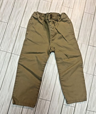 Children Place Est.89 Sz 3T Boy's Khaki Dress Pants Casual Wear Material U7o