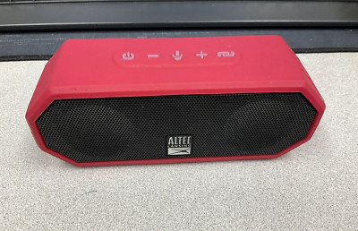 Altec Lansing Jacket H20 Bluetooth Rugged Speaker RED | eBay