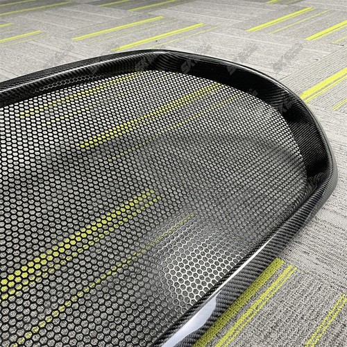 For Hyundai Veloster Turbo Forged/Carbon Fiber/Gloss Black Front Bumper Grille - Picture 4 of 34