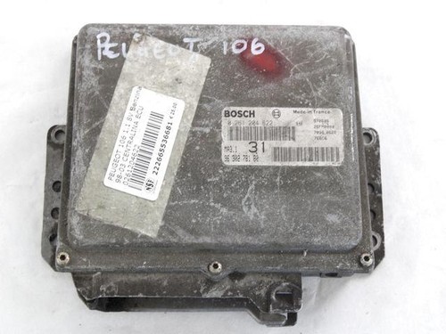 9630278180 ECU Einspritzung Motor PEUGEOT 106 1.1 Benz 3P 5M 44KW (1995) Re