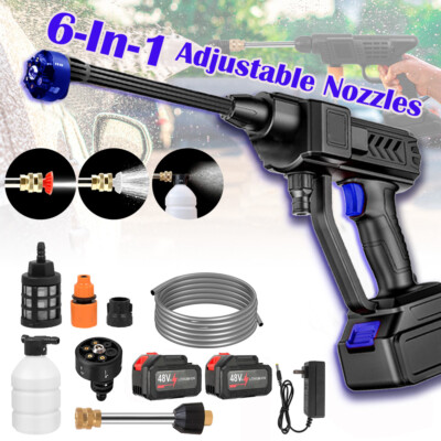 #ad 300W High Pressure Washer Electric 120 Bar Portable Jet Cleaner For Car Garden $78.98