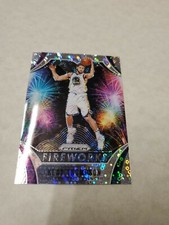 2019-20 Prizm #12 KLAY THOMPSON Fireworks FASTBREAK Golden State Warriors 