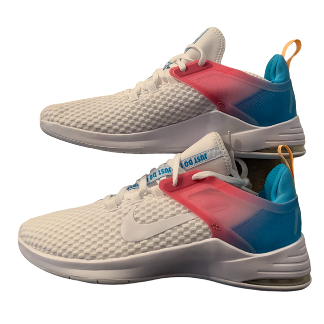 Nike Womens Air Max Bella TR 2 White Blue Pink Running Shoes Sz 8 for sale online | eBay