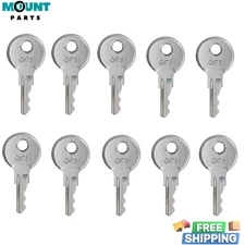 10 CH751 Keys RV Trailer Camper Compartment Door Hatch Keys CH751