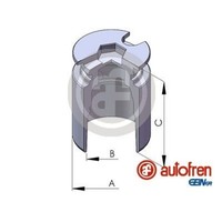 Autofren 38Mm Kolben Bremssattel Hinten Passend FüR Ford Mondeo Jaguar X-TYPE RE