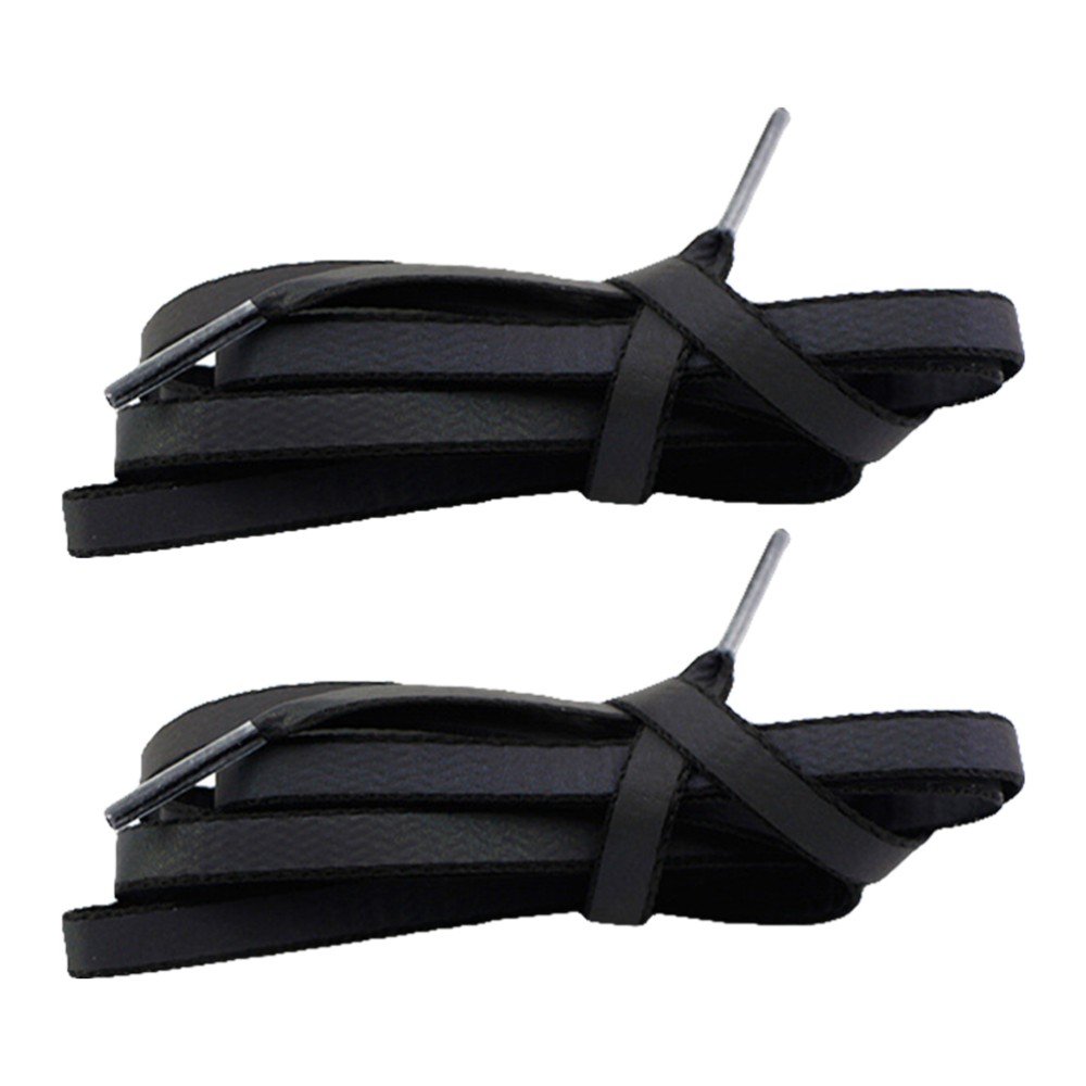 APL 2 paia lacci riflettenti lucidi cinturino creativo scarpe sneakers lacci scarpe