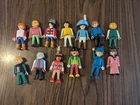 Vintage Playmobil Geobra People Figures  Lot Of 13 from years 1993