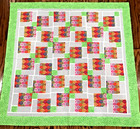Homemade Unfinished Quilt Top~Peace Sign~37” x  37” — photo 2