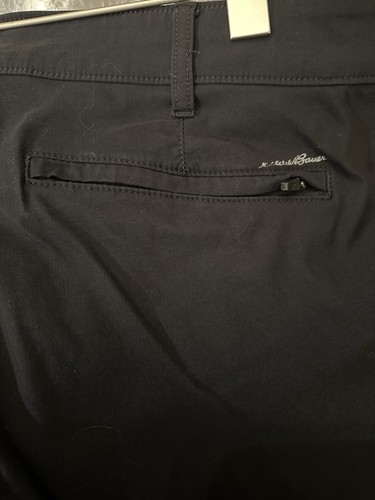 Eddie Bauer Hose Herren 38x32 schwarz Travex Performance Horizon Guide Chino 6552 - Bild 7 von 10
