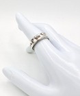 Size 6.75 Tiffany & Co 1837 Ring Concave in Sterling Silver c.1997 W/ Pouch — photo 5