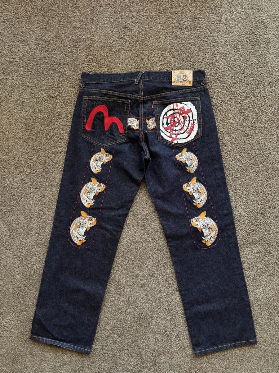 EVISU Blue Jeans for Men in 32 Inseam for sale | eBay