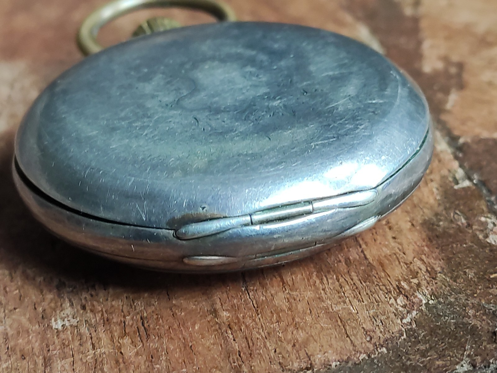 Antique Solid Silver 0.800 Silver Case GALONNE Po… - image 6