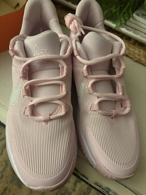 Nike Star Runner 4 NN (PS) Pink Foam/White Girl's Slip On Sneakers Size 6Y