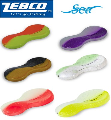 Zebco Flatty Teaser Buttlöffel Inline, bleifrei 30-50-80g / Alle Farben