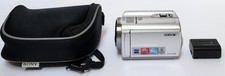 Sony Handycam DCR-SR68 80GB HDD Digital Camcorder Silver Tested W/ Battery