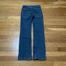 Wrangler distressed boys blue denim jeans