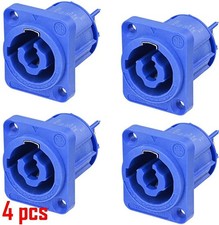 4 PCS Neutrik NAC3MPXXA PowerCon AC 20A Connector Panel Mount Chassis Power In