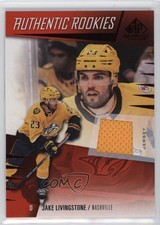 2023 Upper Deck SP Game Used Authentic Rookies Jersey Jake Livingstone #204 tp3