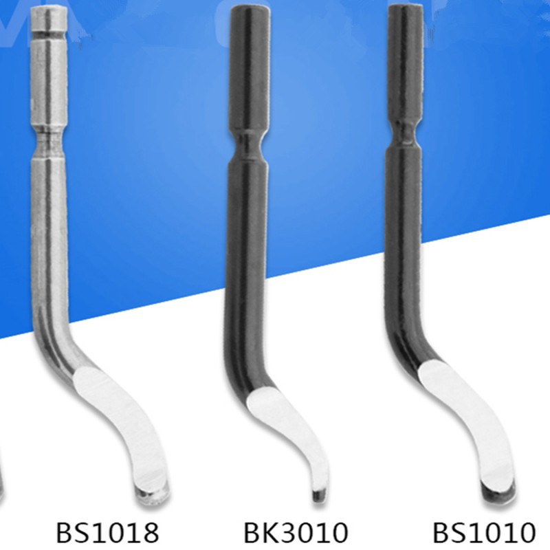 Deburring Tool with 15 Extra High Speed Steel Blades Works on Metal Resin PVC