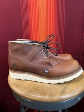 Thorogood USA Made Chukka Boot 11 D Low Rise 3 Hole Round Toe Wedge Sole