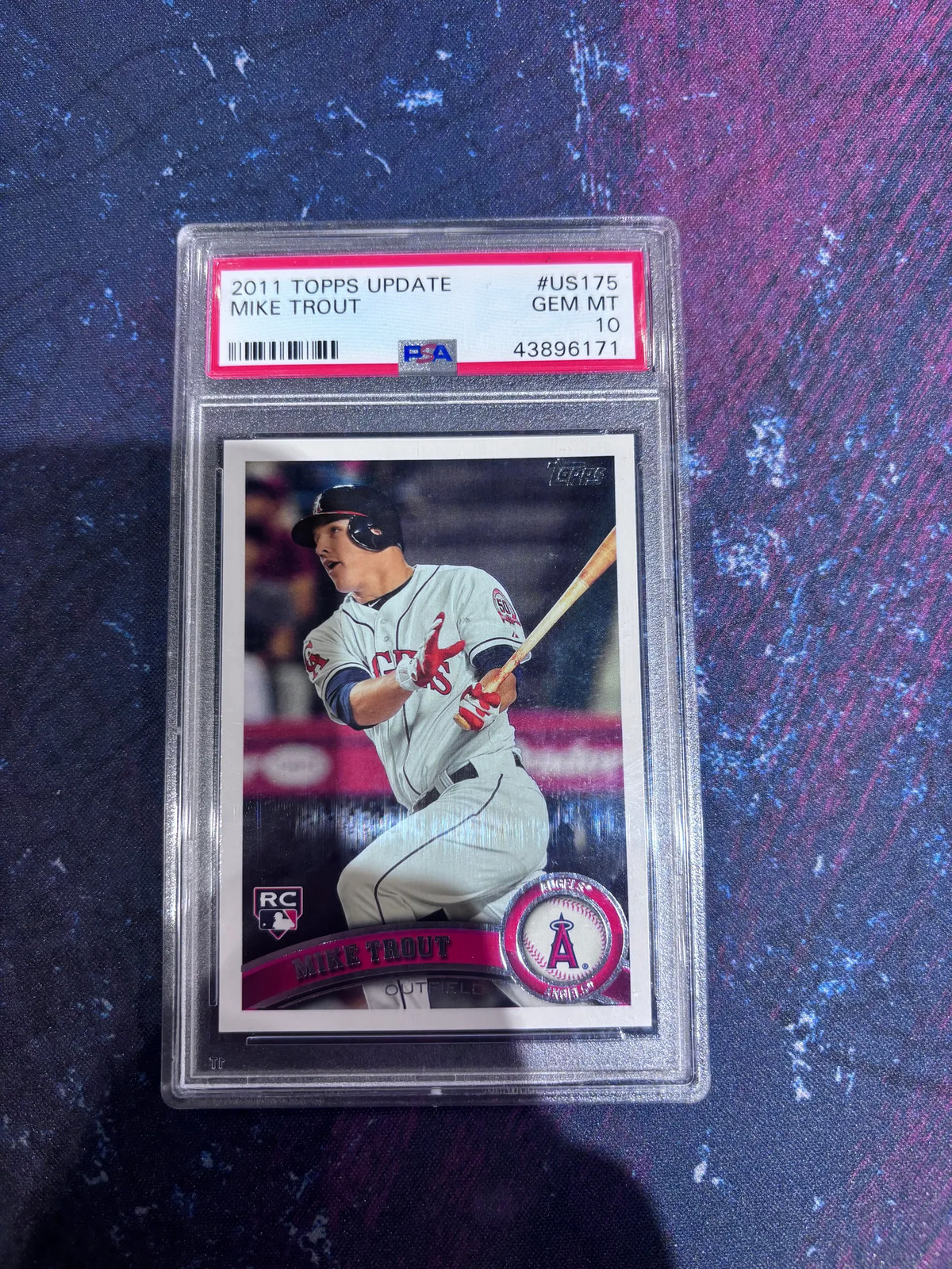 Mike Trout 2011 Topps Update #US175 PSA 10