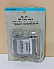 RS232 DB25 Mini Tester w/ LED Indicators Serial Port Line Analyzer Monitor Tool