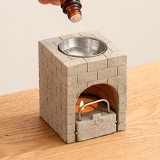 Oil Burner SPA Tealight Candle Holder Hotel Aroma Burner Wax Melt Burner