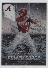 2021 Panini Prizm Draft Picks Power Surge Silver Peyton Wilson #PS-PW 1ja9