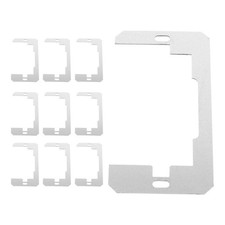 10 Pcs Spacers for Electrical Outlets Galvanized Steel Wall Plate Extender