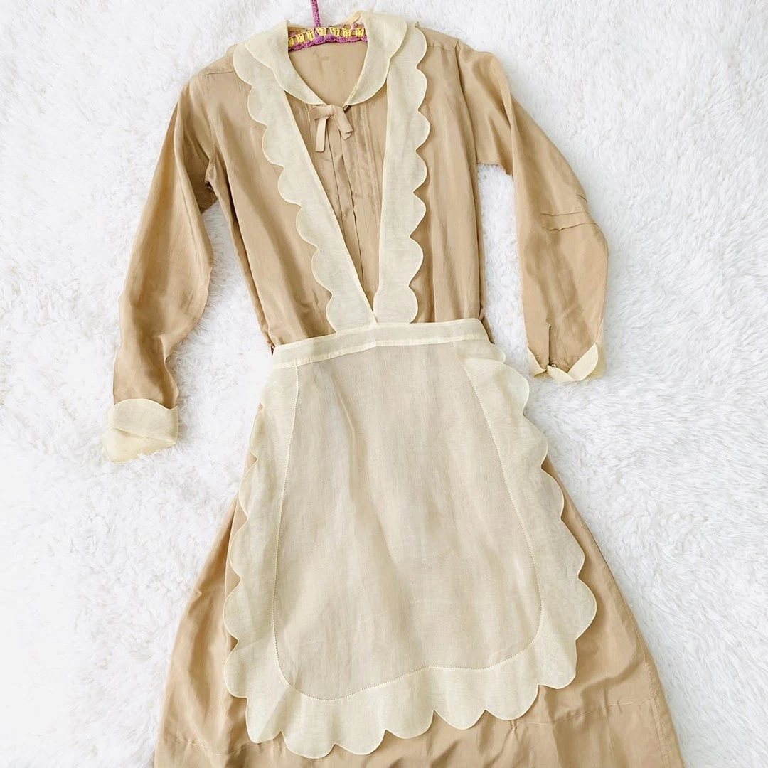 vintage dresses for sale qILAKOG Women ,Womens 1950s Polka Dots Dress Spaghetti Strap Midi Dress Retro Swing Princess Tea Party A-line Dress Audrey Caplet Sleeves [Pre-Sale] 1930s Solid Deep V-Neck