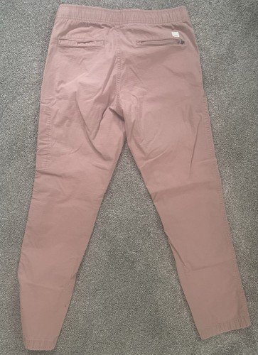 Vuori Ripstop Pants Womens Small Pink Organic Cotton Climber Joggers - Picture 2 of 7