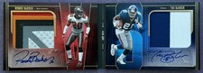 2025 Silhouette Ronde & Tiki Barber VS Dual Patch Auto Booklet Gold /25