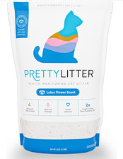 Prettylitter Health Monitoring Cat Litter Lotus Flower Lightweight
