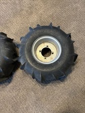 Pair of ITP SandStar Rear Paddle Tires with Rims AT20x11-8L