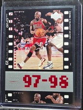 Michael Jordan Chicago Bulls 1998 Upper Deck MJ Timeframe #114 '97-98
