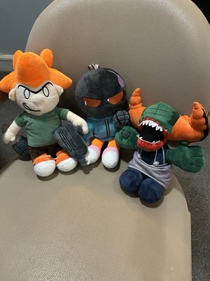 Friday Night Funkin Plush Tricky Clown, Pico And Whitty Lot Gently Used