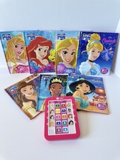 Story Reader Disney 7 Book Set w/Me Reader Electronic Story Tested