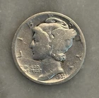 1931-D Mercury Dime - G - Good - 90% Silver