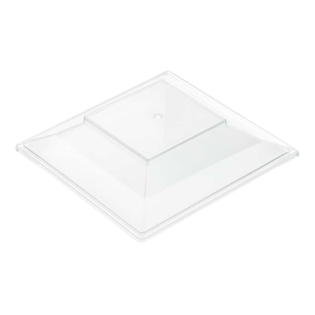 Transparent Finger Food Pagoda Plates 70Cc 12Pcs GOLDPLAST - Catering
