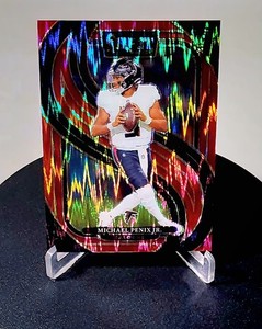 2024 Panini Select Premier Level Michael Penix Jr. #110 Red Shock Prizm /249 RC