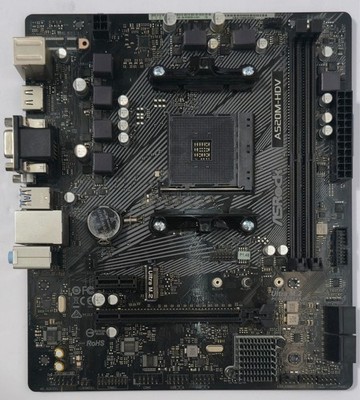 AsRock A520M-HDV AM4 mATX AMD DDR4 Motherboard