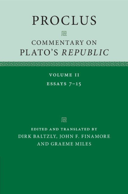 Proclus: Commentary on Plato's 'Republic' Baltzly Finamore Miles Paperback