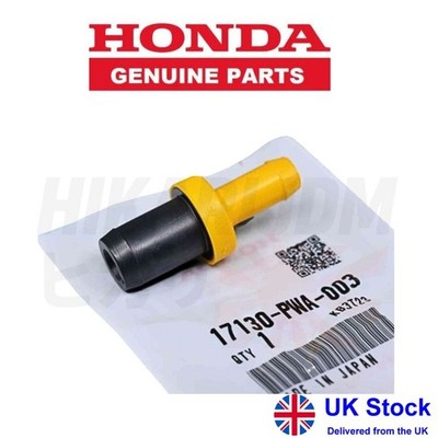 Honda Yellow PCV Valve Jazz / CR-V / HR-V  17130-PWA-003 New Genuine