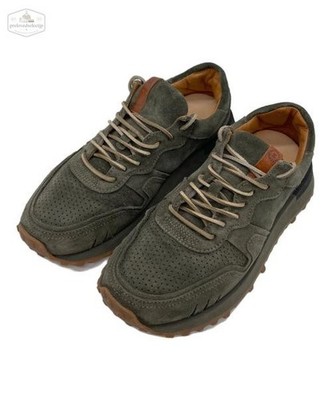 BUTTERO Men's Suede Sneakers Size 41 (Approx 27cm, Heel 3cm)